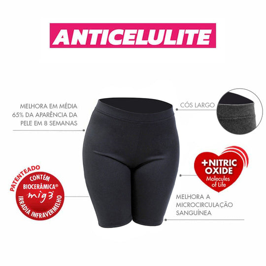 BERMUDA  ANTICELULITE INVEL® ACTIIVE SHORTS BÁSICA - CURTA